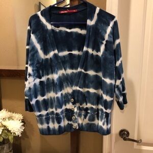 Barbra Lesser Fibers Tie Dye Top Women's Jacket